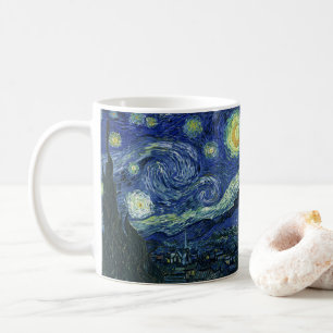 Mug Art de peinture de gisement de fleur de Vincent