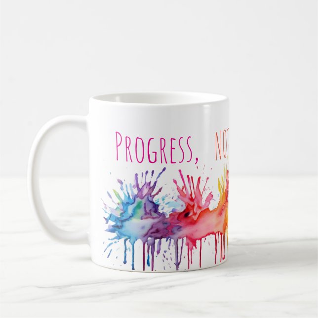 Mug Art de progrès et non de perfection (Gauche)