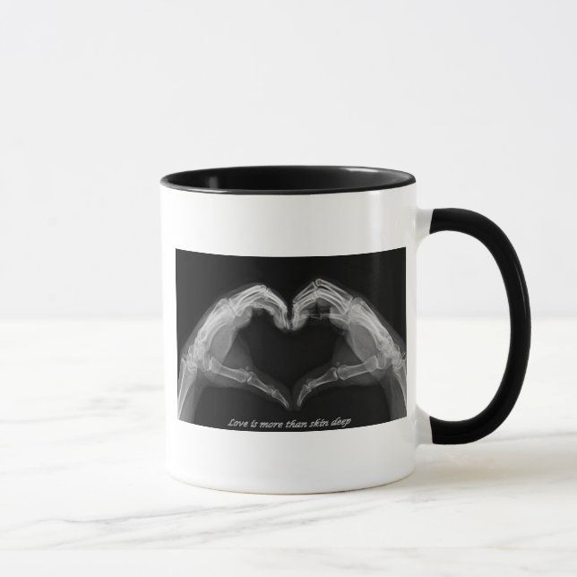Mug Art de rayon X (Droite)