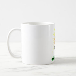 Mug Art de yoga - "mère dans" la pose modifiée de
