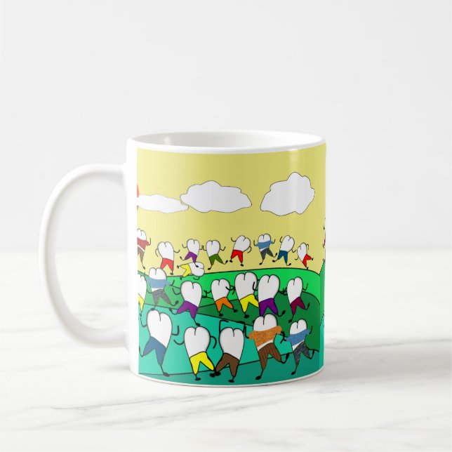 Mug Art dentaire Whimsical   (Gauche)