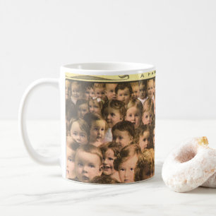 Mug Art d'étiquette de produit vintage, nourriture pou