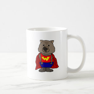Mug Art drôle de bande dessinée de super héros de