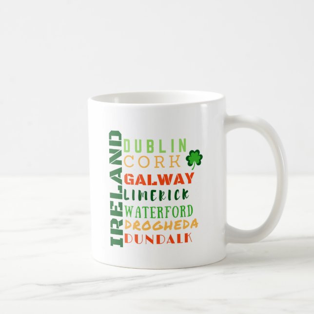 MUG ART DU MÉTRO IRLANDE (Droite)