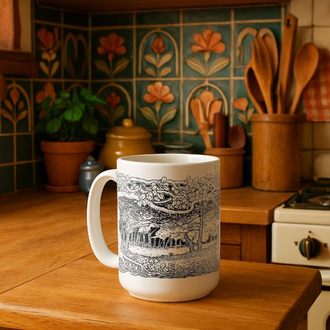 Mug Art Et Artisanat Forêt Sauvage (Créateur téléchargé)