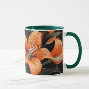 MUG ART FLORAL #1