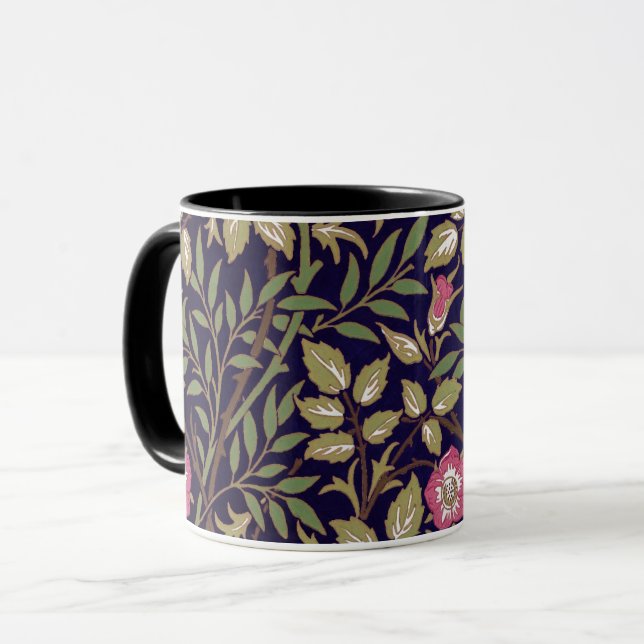 Mug Art floral Nouveau de Briar doux de William Morris (Devant gauche)
