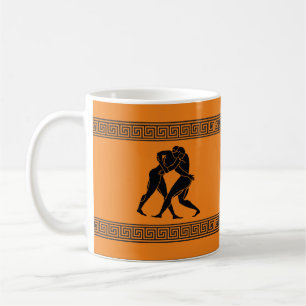 Mug Art grec - Will Wrestt for Coffee