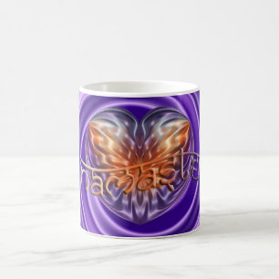 Mug ART Heart NAMASTE tourbillon violet