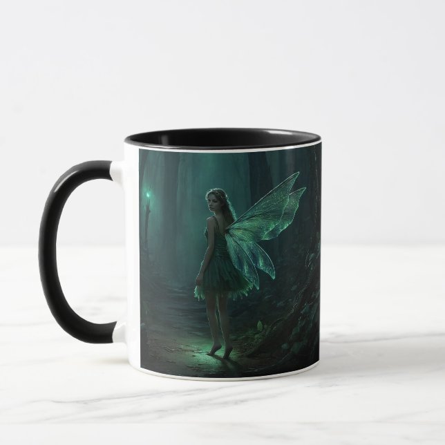 Mug Art Imaginaire Fée Forêt Enchantée (Gauche)