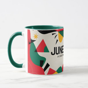 Mug Art moderne de la célébration de la liberté Abstra