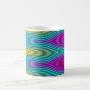 Mug ART motif - rayures 3D couleur 19