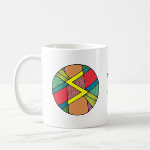 Mug Art Nouveau Rune Sowilo – SUCCÈS !