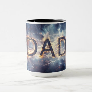 Mug art numérique "Papa"