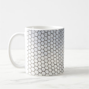 Mug Art octogonal gris