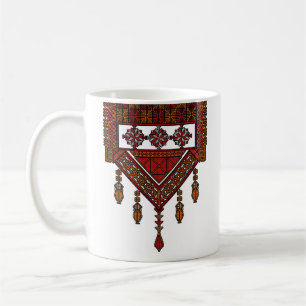Mug Art palestinien Tatreez Broderie / art palestine