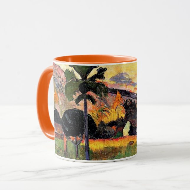 Mug Art Paul Gauguin : Venez ici, Route à Tahiti, (Devant gauche)