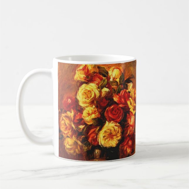 Mug Art Rose d'automne (Gauche)