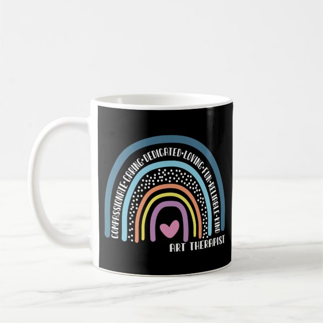 Mug Art-Thérapeute et compatissant Soin dédié (Gauche)