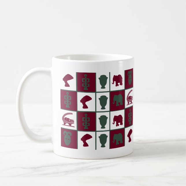 Mug art tribal africain Abstrait (Gauche)