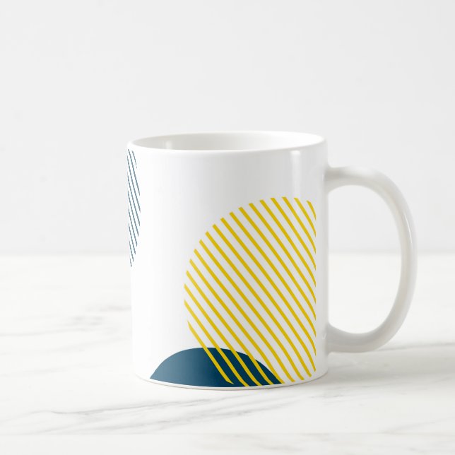 Mug Art urbain abstrait moderne, simple, minimal et te (Droite)