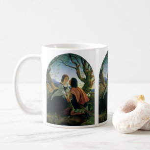 Mug Art vintage, Amants au crépuscule, Sir Joseph Noel
