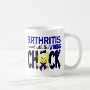 Mug Arthrite salie avec le poussin faux