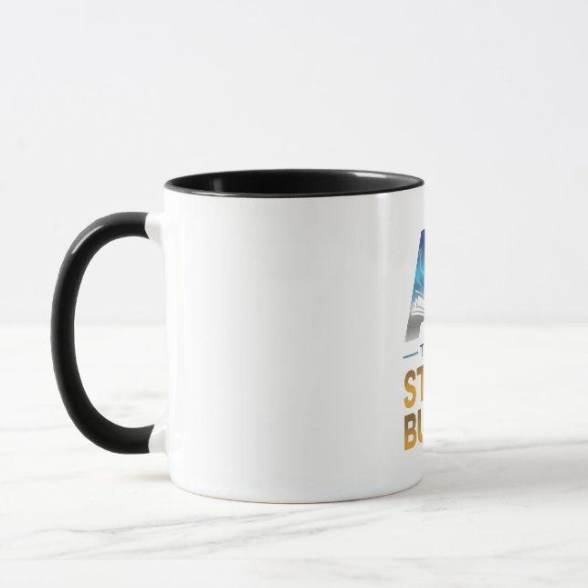 Mug Artificial Intelligence Study Buddy Design (Gauche)