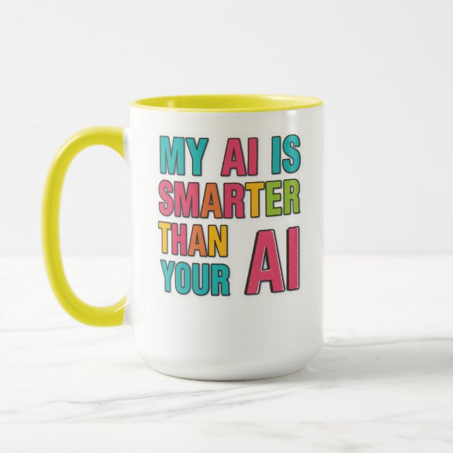 Mug Artificial intelligence tee  (Gauche)