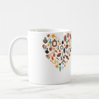 Mug Artiste de céramique poterie Cœur