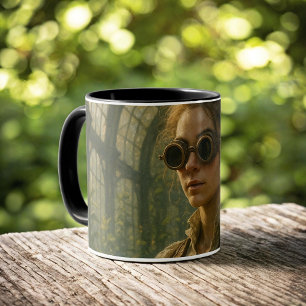 Mug Artiste jardinier steampunk victorien