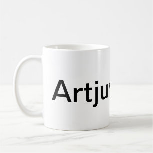 Mug Artjunkhaus Splash-Art Jeff Hankamer Minimaliste