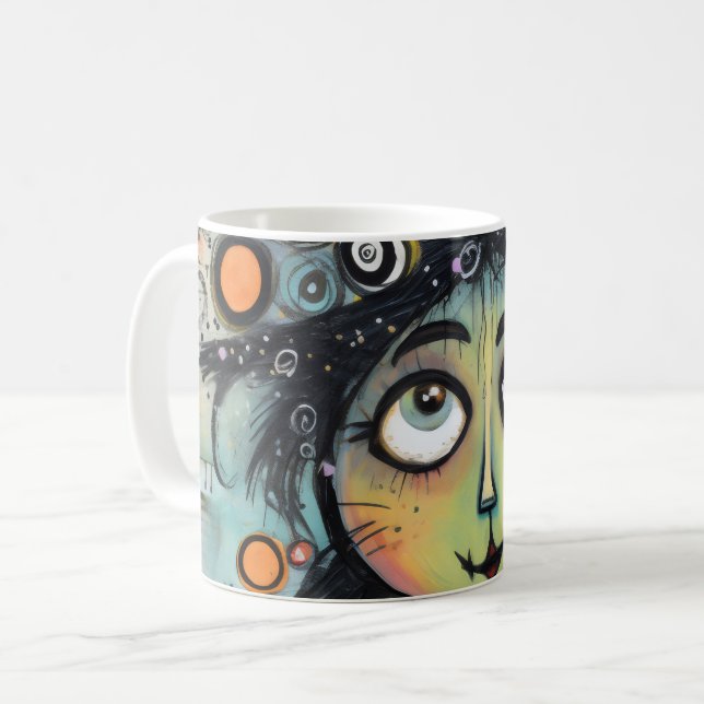 Mug ArtLady 9 Charmant et en détresse (Devant gauche)