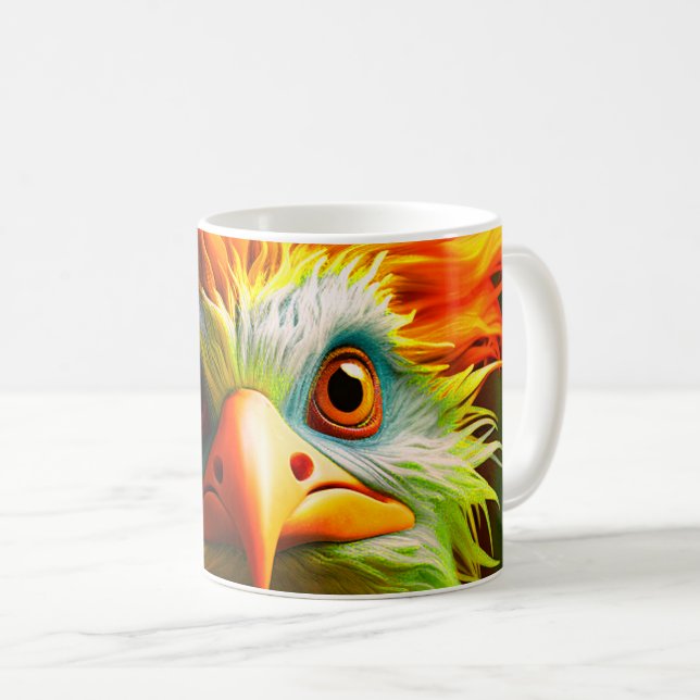 Mug Artsy Bird (Devant droit)