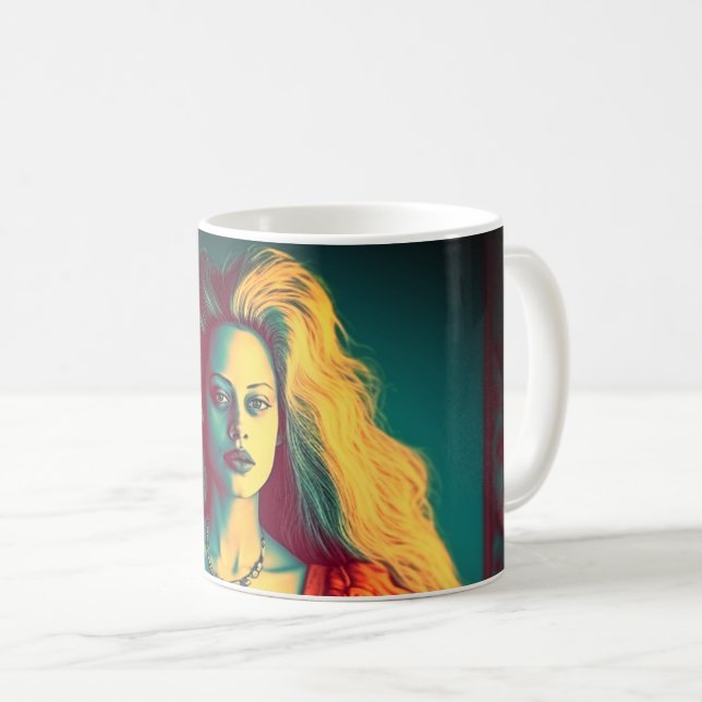 Mug Artsy Lady (Devant droit)