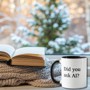 Mug As-tu demandé à l'IA ? Citation drôle de collègue