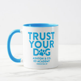 Mug Ashton & Co. K9 Academy Faites confiance à votre c