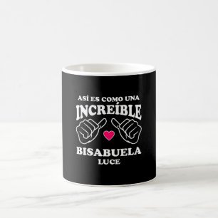 Mug Así es como una incroyable Bisabuela Luce