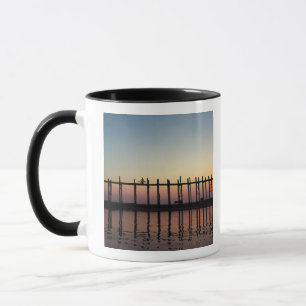 Mug Asie, Birmanie (Myanmar) Silhouette de l'U Bien's