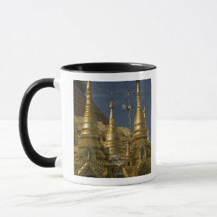 Mug Asie, Myanmar, Yangon. Stupa doré de Shwedagon