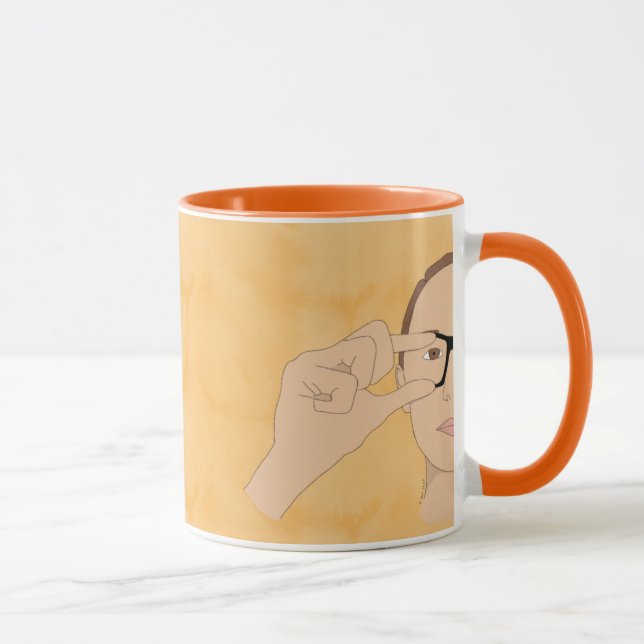 Mug ASL Glasses Musique (Droite)