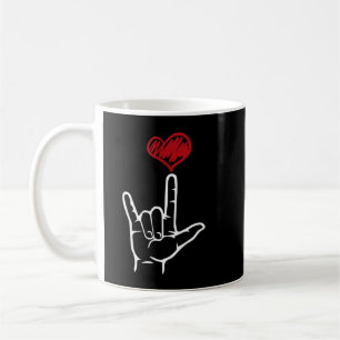 Mug ASL I Love You Hand American Sign Language
