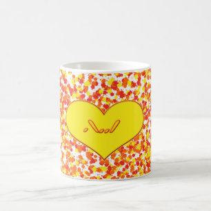 Mug ASL-I Love You with Heart by Shirley Taylor