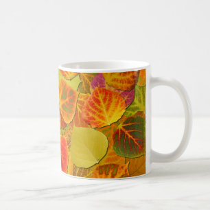 Mug Aspen Feuilles Collage Solid Medley 1