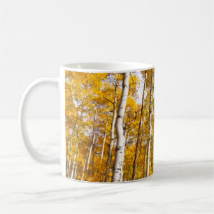 Mug Aspen Groove Feuilles de automne jaunes