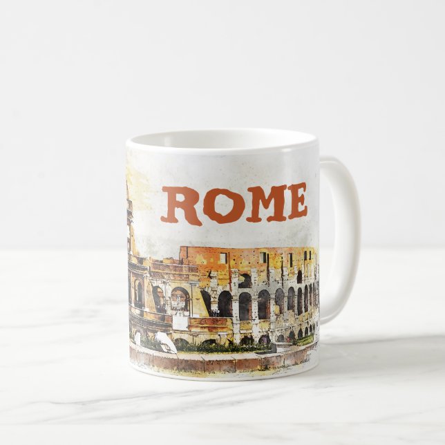 Mug Aspiration d'art de stade d'arène de bâtiment de (Devant droit)