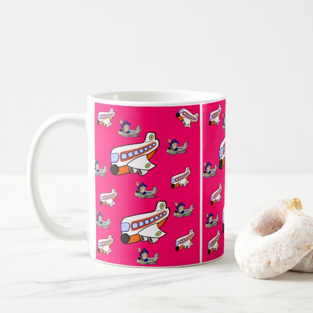 Mug assaut d'avions (Avec donut)