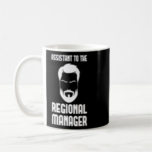 Mug Assistant Du Bureau Funny Du Gestionnaire Régional