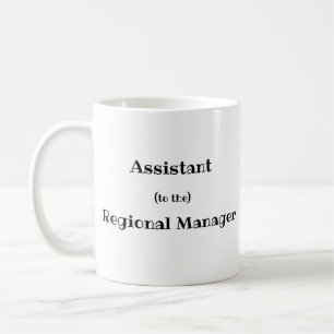 Mug Assistant du gestionnaire régional