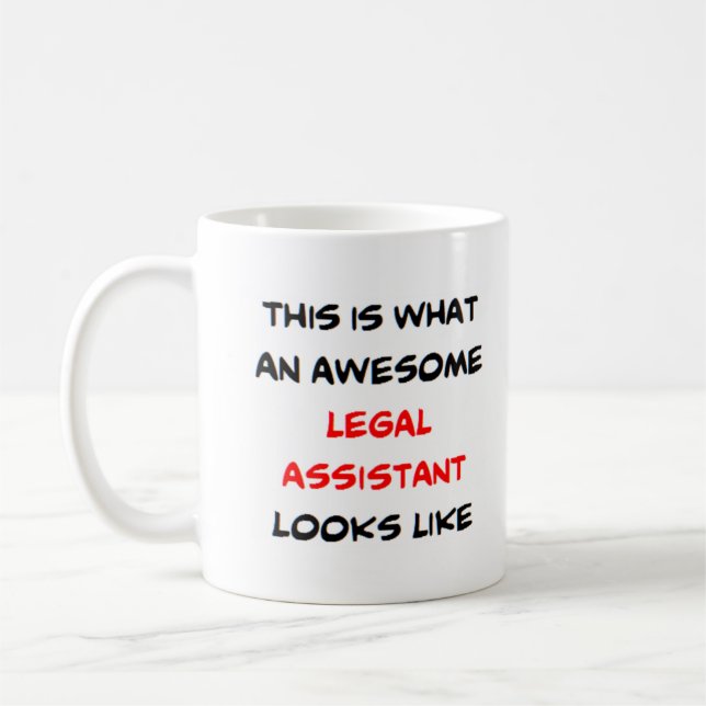 Mug assistant juridique, génial (Gauche)